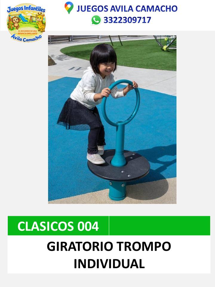 giratorio trompo individual